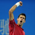 Serbas N. Djokovičius tapo pirmu teniso turnyro Kinijoje ketvirtfinalio dalyviu