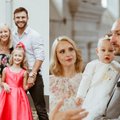 Donatas ir Dainė Baumilos pakrikštijo jaunėlę dukrelę: iš Ukrainos į ceremoniją atskubėjo ir Vaidas Baumila