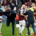 Neįtikėtina: „West Ham“ futbolininkus rungtynių metu užpuolė savi sirgaliai