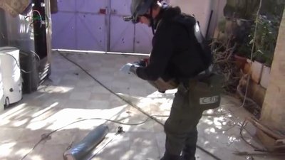 Sirijoje fiksuojami cheminės atakos padariniai