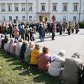 Some 150 people rally for higher pensions in Vilnius