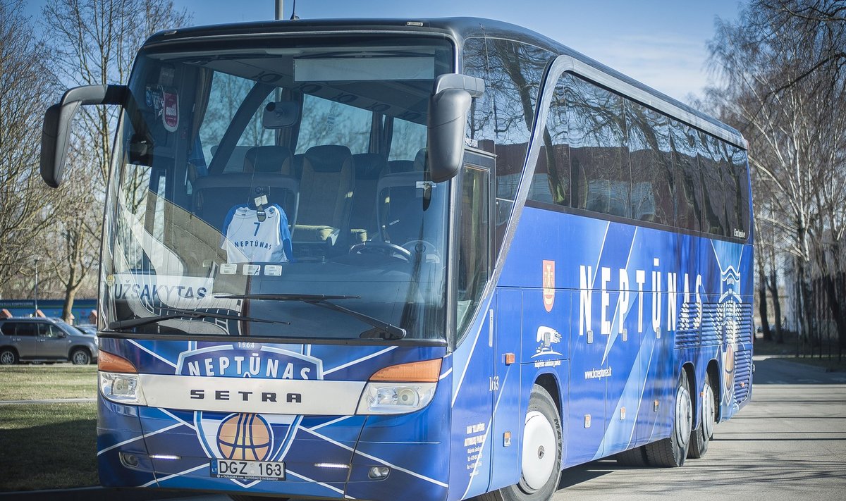 Klaipėdos „Neptūno“ autobusas (bcneptunas.lt nuotr.)