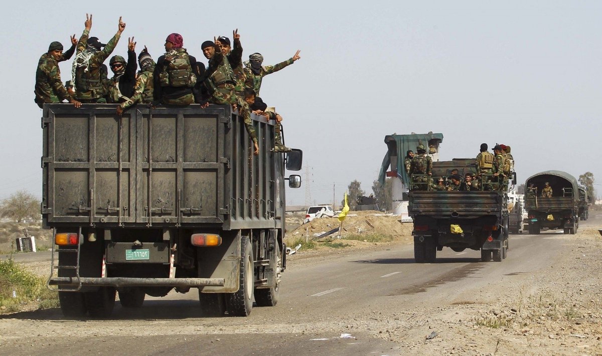 Irako pajėgos Tikrite