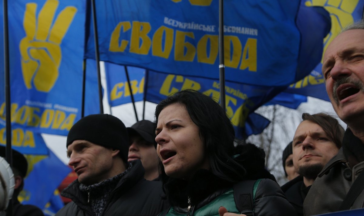 Ukrainiečiai protestuoja Kijeve Ukraine Protest.JPEG-0b7c5