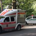 Из-за аварии на дороге Вильнюс-Молетай образовалась пробка в несколько километров