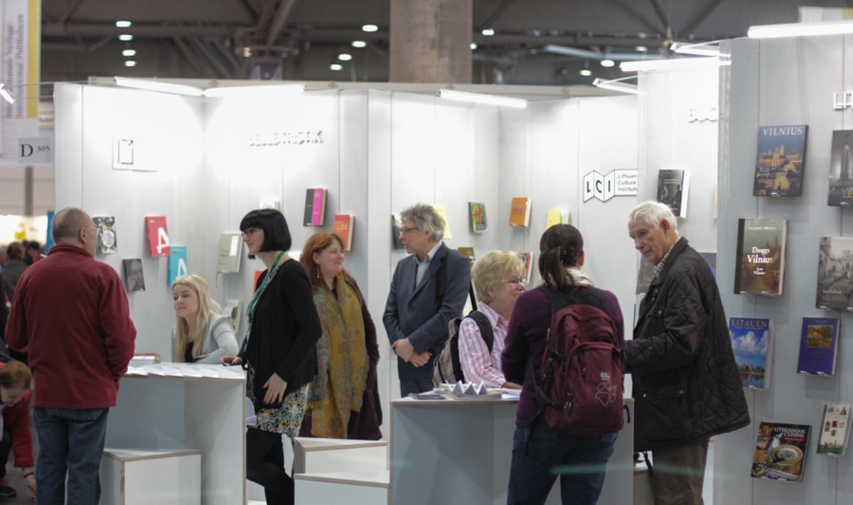 Lithuanian stand at Leipzig Boo Fair