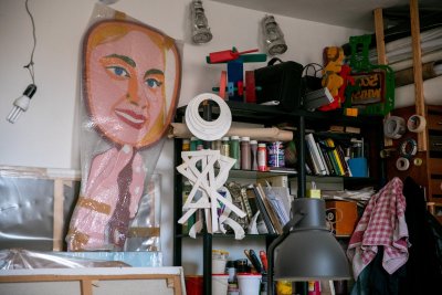 Kęstučio Grigaliūno dirbtuvėse