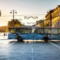 Vilniaus gatvėse – tobulai išnykstantis troleibusas