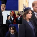 Karūnavimo ceremonijoje su princu Harry bendravusi princesė Eugenie žengė gluminantį žingsnį: savo poelgio nepaaiškino
