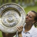 Čekė P. Kvitova po trejų metų pertraukos vėl laimėjo Vimbldono teniso turnyrą