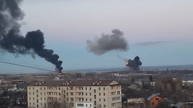 Харьков подвергся бомбовым ударам