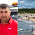 Gelbėtojai šiurpsta nuo poilsiautojų elgesio: jūroje nuskendo dar vienas į perspėjimus numojęs baltarusis
