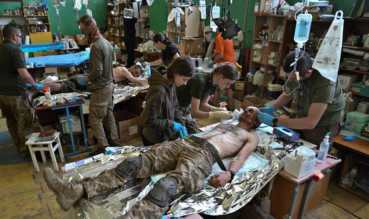 Ukrainos karo medikai