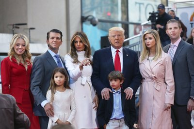 Donaldas Trumpas ir jo šeima
