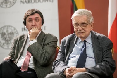 Prof. Marek Kornet ir prof. Tomas Venclova