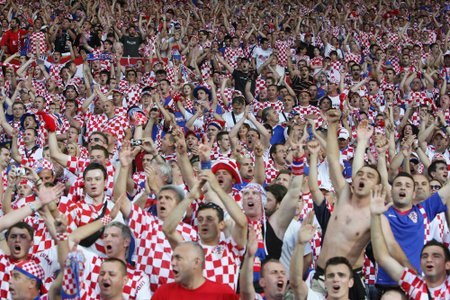 Kroatijos fanai tikisi sėkmingo savo rinktinės pasirodymo