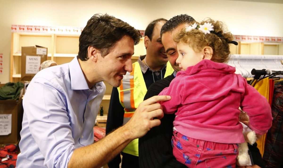 Į Kanadą atvyko pirmieji pabėgėliai iš Sirijos