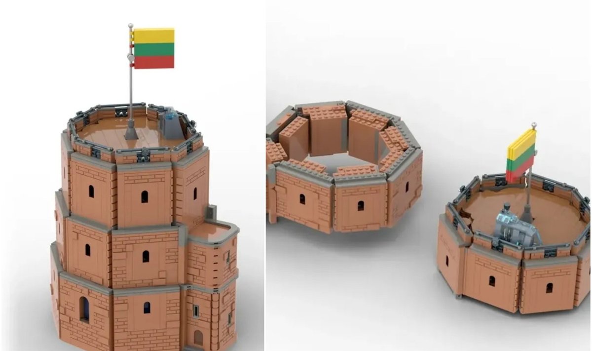LEGO Gedimino pilies bokštas