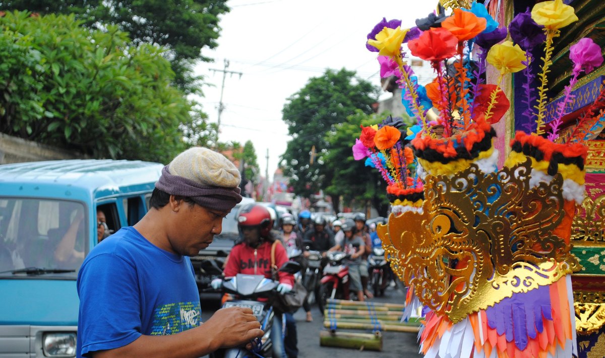 Kuningan šventė Bali saloje