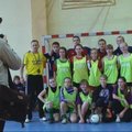 „Ekrano“ futbolininkai varžybas prieš moksleives baigė lygiosiomis