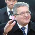 B.Komorowskis: Lenkijoje vyrauja noras atkurti kuo geresnius santykius su Lietuva