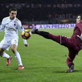„AC Milan“ vargais negalais išplėšė tašką Turine