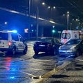 Prieš vidurnaktį Vilniuje susidūrė pavėžėjo automobilis „Toyota Prius“ ir BMW, pranešta apie nukentėjusius žmones