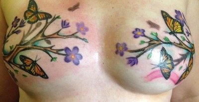 Krūtinės tatuiruotės