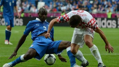 Италия не удержала победный счет в матче с Хорватией