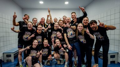 Vilniaus „Kibirkšties“ krepšininkės ketvirtus metus iš eilės tapo Lietuvos čempionėmis