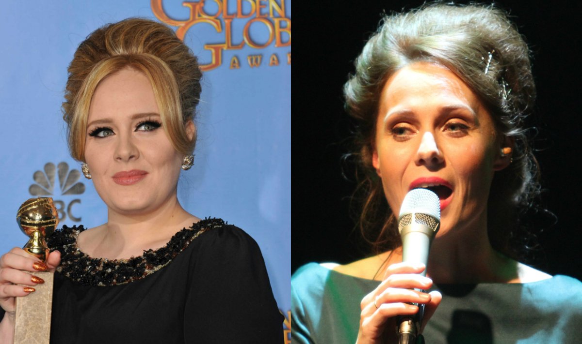 Adele ir Aistė Smilgevičiūtė (AOP ir DELFI nuotr.)