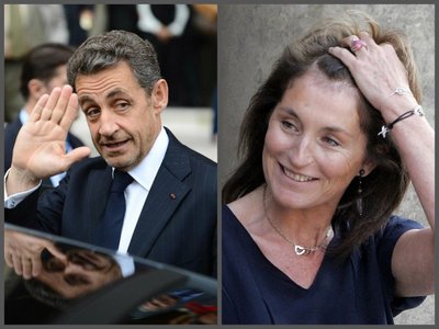Nicolas Sarcozy ir Cecilia Sarkozy