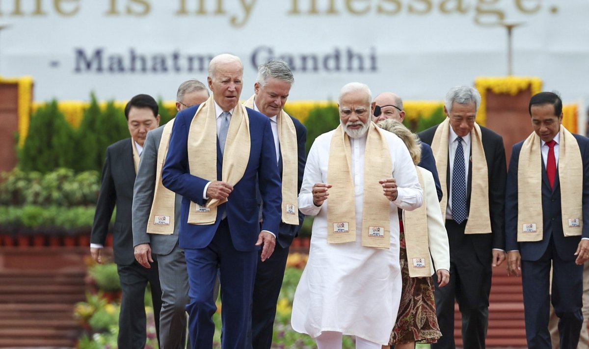 G-20 susitikimas Indijoje