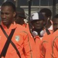 Į pasaulio futbolo čempionatą atvyko Dramblio Kaulo Kranto komanda