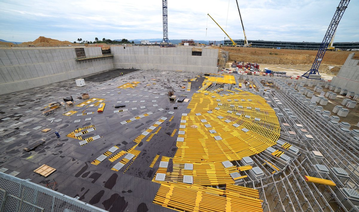ITER reaktoriaus statybos