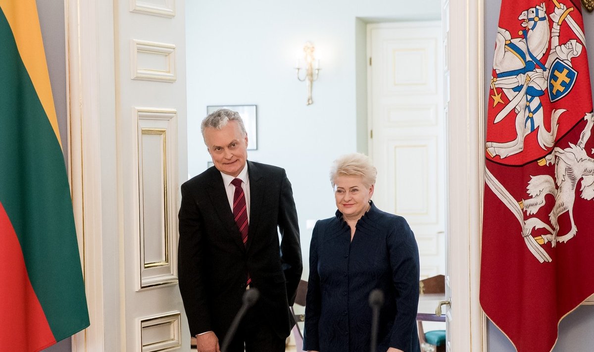 Gitanas Nausėda ir Dalia Grybauskaitė
