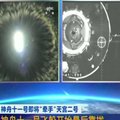 Kinijos astronautai apsigyveno orbitinėje kosminėje laboratorijoje