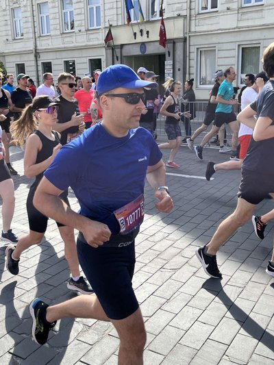Tadas Kvasilius – bėgimo entuziastas
