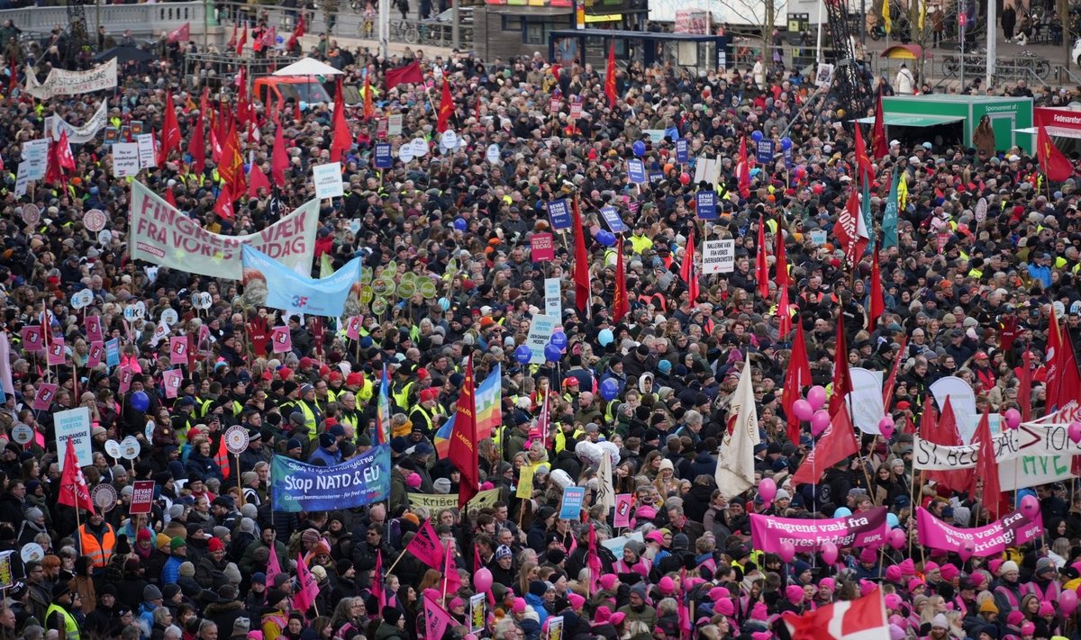 Protestai Danijoje