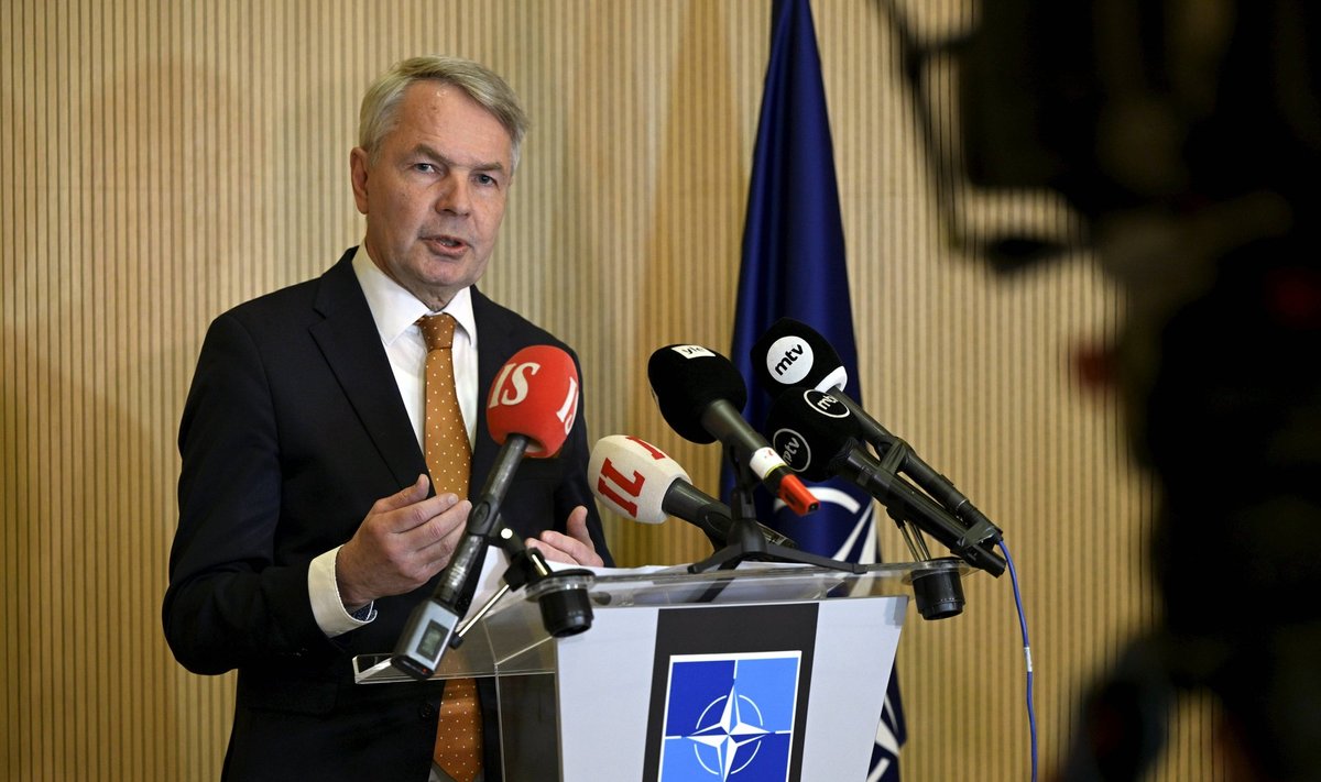Suomijos užsienio reikalų ministras Pekka Haavistas