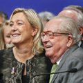 Akibrokštas: Prancūzijos kraštutinių dešiniųjų patriarcho J-M. Le Peno neįleido į partijos pasitarimą