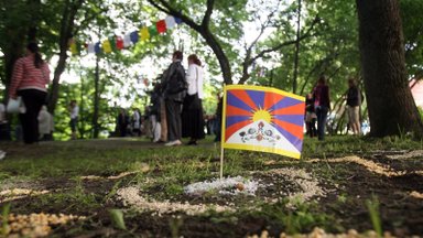 Tibeto skverui Vilniuje – 10 metų