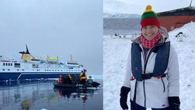 Iš Antarktidos grįžusi lietuvė apie pramogas laive ir griežtėjančius ribojimus turistams: ateityje jų bus vis daugiau