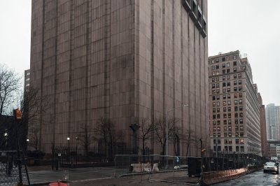 Pastatas Niujorke be langų