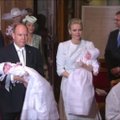 Monake pakrikštyti karališkieji dvyniai