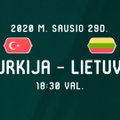 Euro 2022 futsal čempionato atrankos turnyras: Turkija – Lietuva