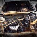 Šiauliuose padegtas automobilis