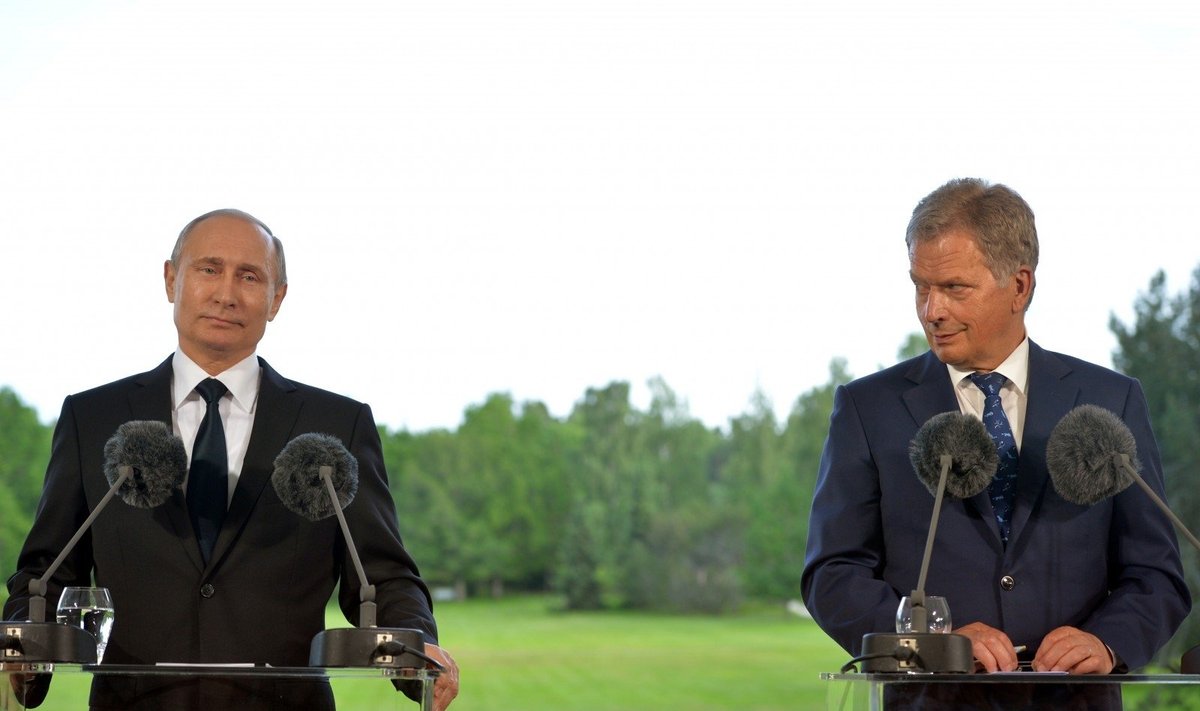 V. Putino ir S. Niinisto susitikimas