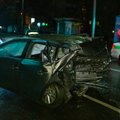Sostinėje girtas „CityBee“ automobilio vairuotojas sukėlė didelę avariją: sužaloti trys žmonės
