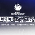 FIBA „Europos taurė“: Jonavos „CBet“ – Lisabonos „Sporting CP“